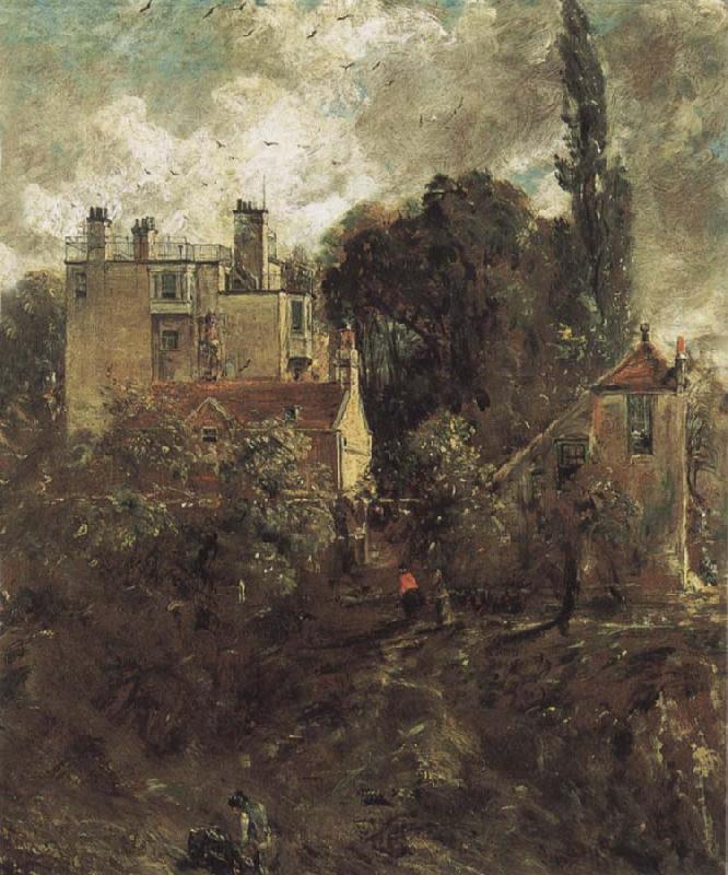 John Constable The Grove,or the Admiral-s House Hampstead
